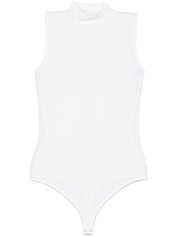 Wolford Top White high-neck bodysuit