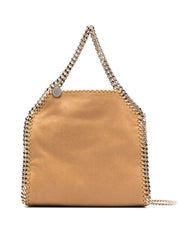 Bolso tote Stella McCartney Micro Falabella en marrón cebada