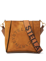 Stella McCartney Square Shoulder Bag in Faux Suede
