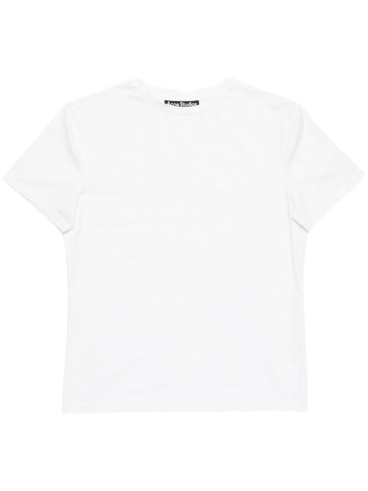 Acne T‑shirts and Polos White — Men’s Premium Crew Neck