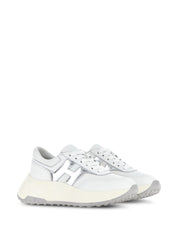 Hogan Pre Sneakers Silver in leather