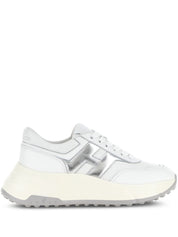 Hogan Pre Sneakers Silver in leather