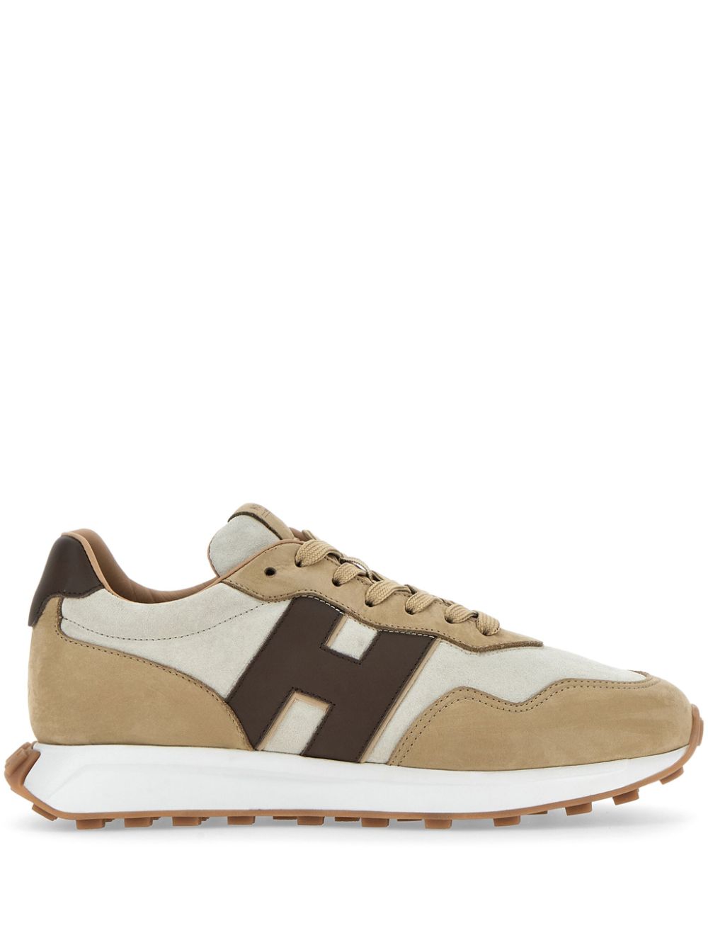 Hogan Pre Sneakers Brown calf leather