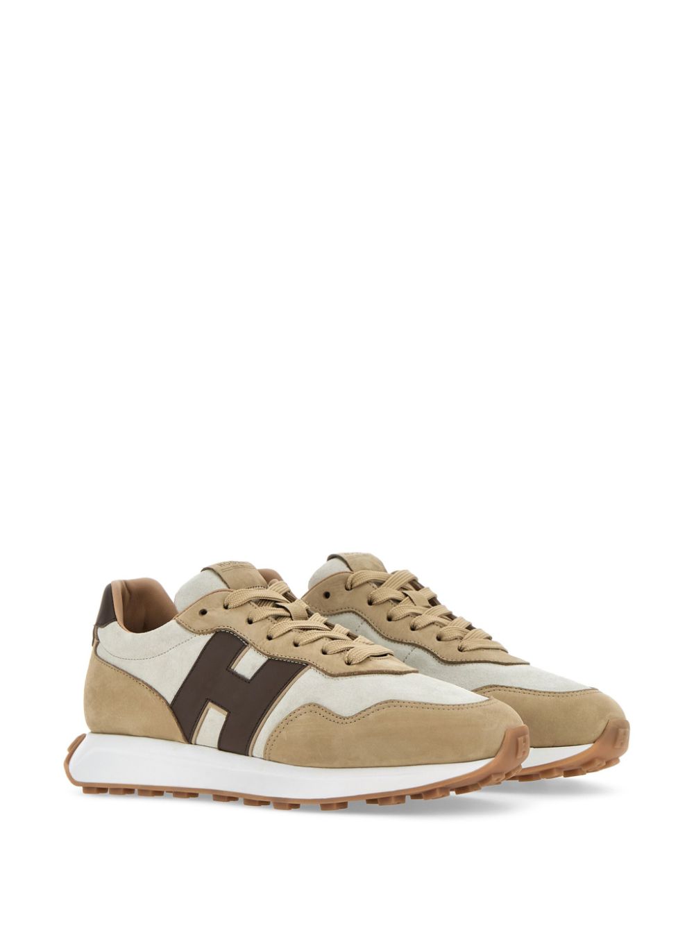 Hogan Pre Sneakers Brown calf leather