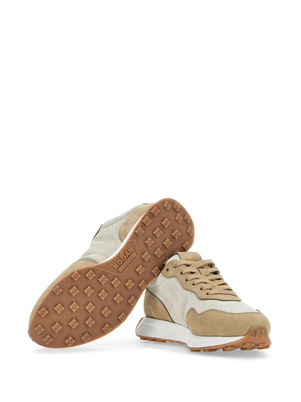 Hogan Pre Sneakers Brown calf leather