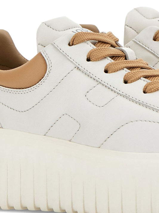 Zapatillas Hogan Pre de piel blanca