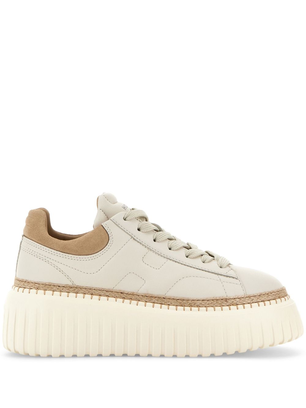 Hogan Pre Sneakers Beige leather mix
