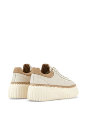 Hogan Pre Sneakers Beige leather mix