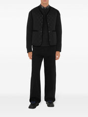 Burberry Sweaters Black with Vintage Check Lining