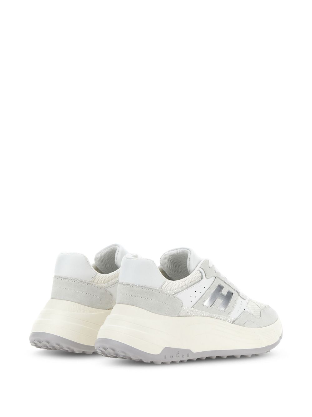 Zapatillas Hogan Pre de piel blanca