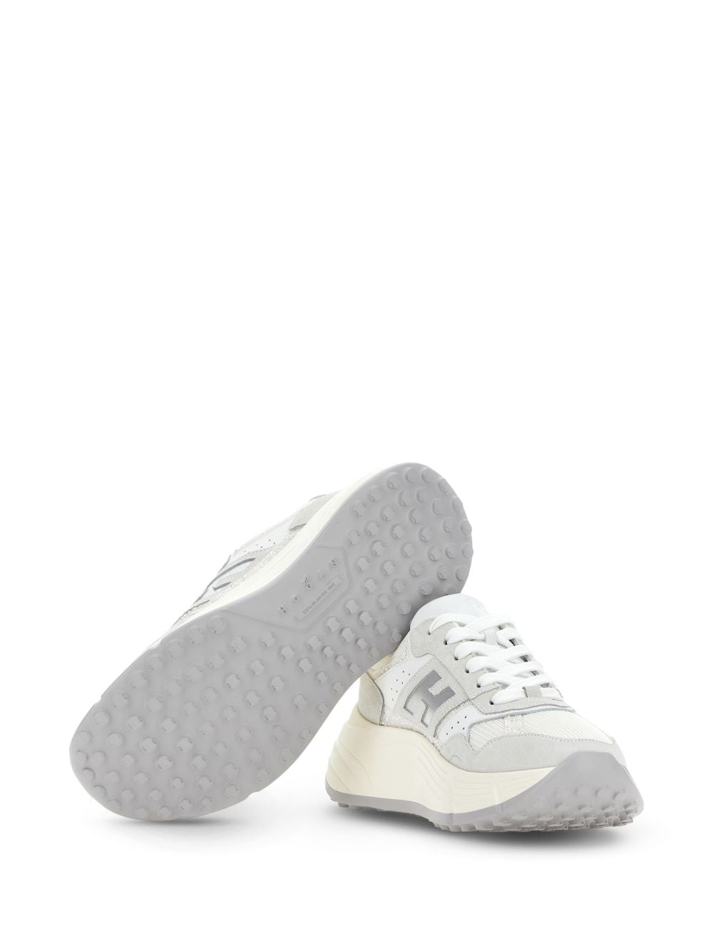 Zapatillas Hogan Pre de piel blanca