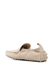 Tod'S Flat shoes in Beige leather