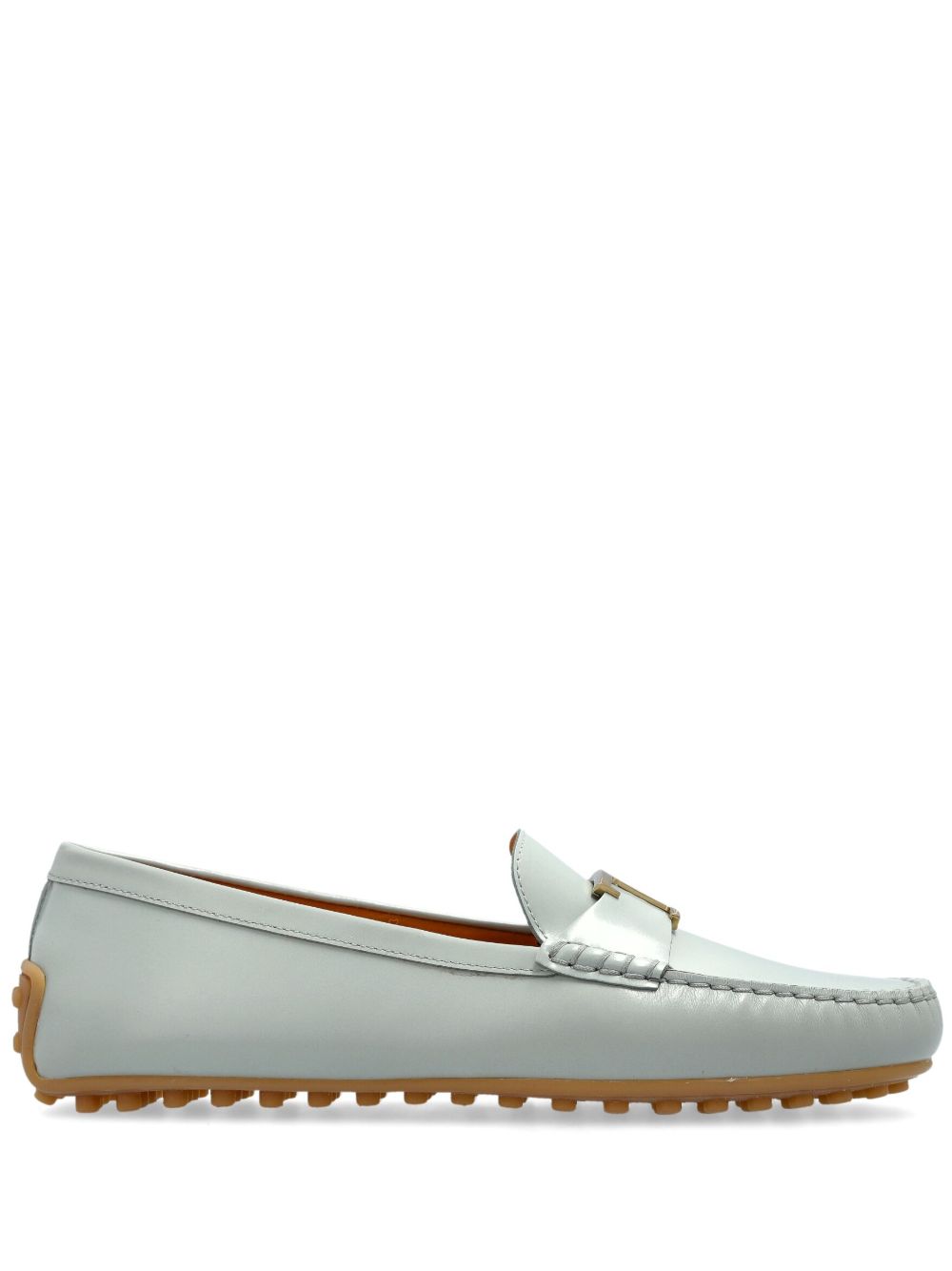 Tod's Grey Flat Shoes — Elegant Women’s Moccasins