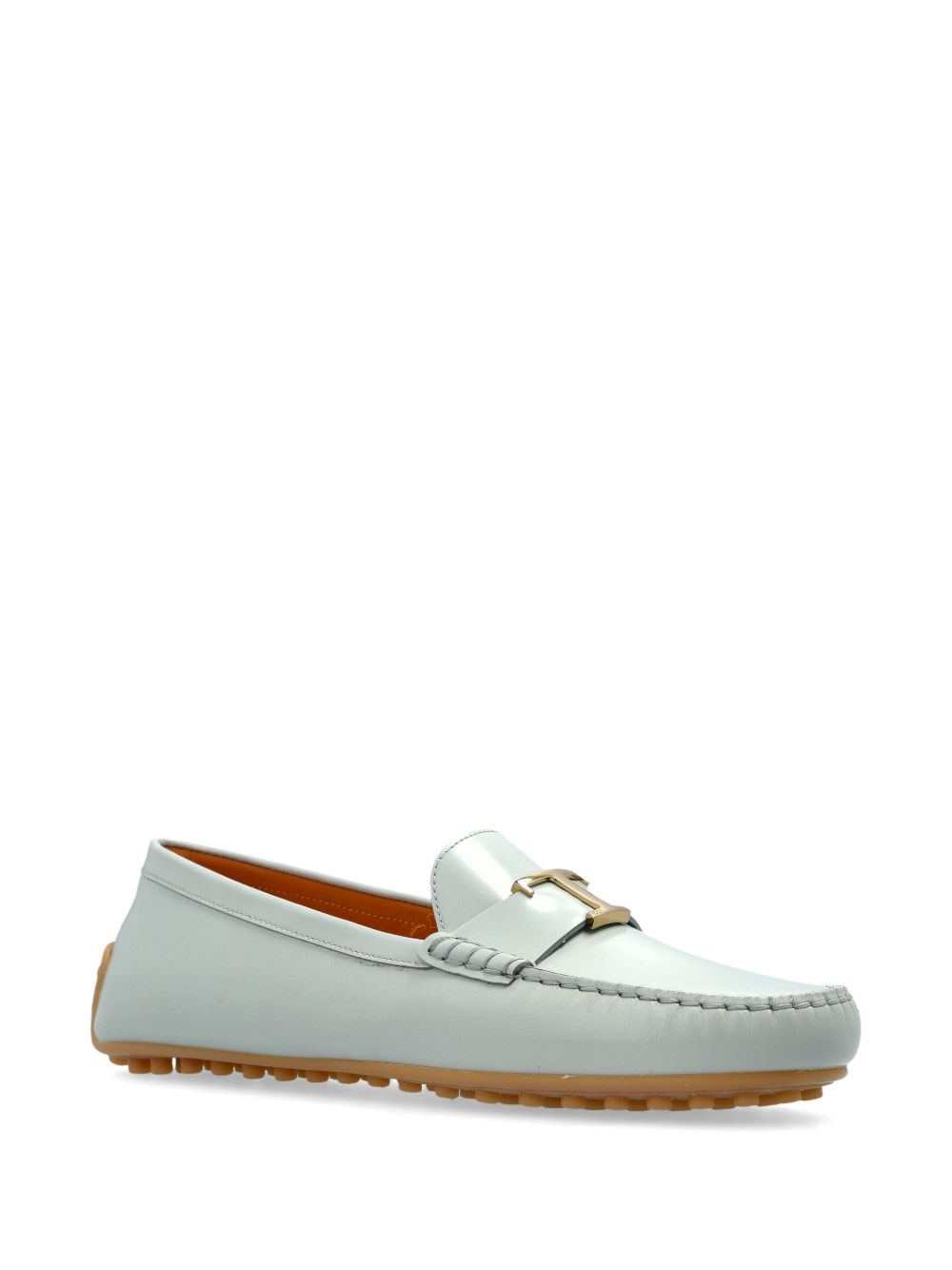Tod's Grey Flat Shoes — Elegant Women’s Moccasins