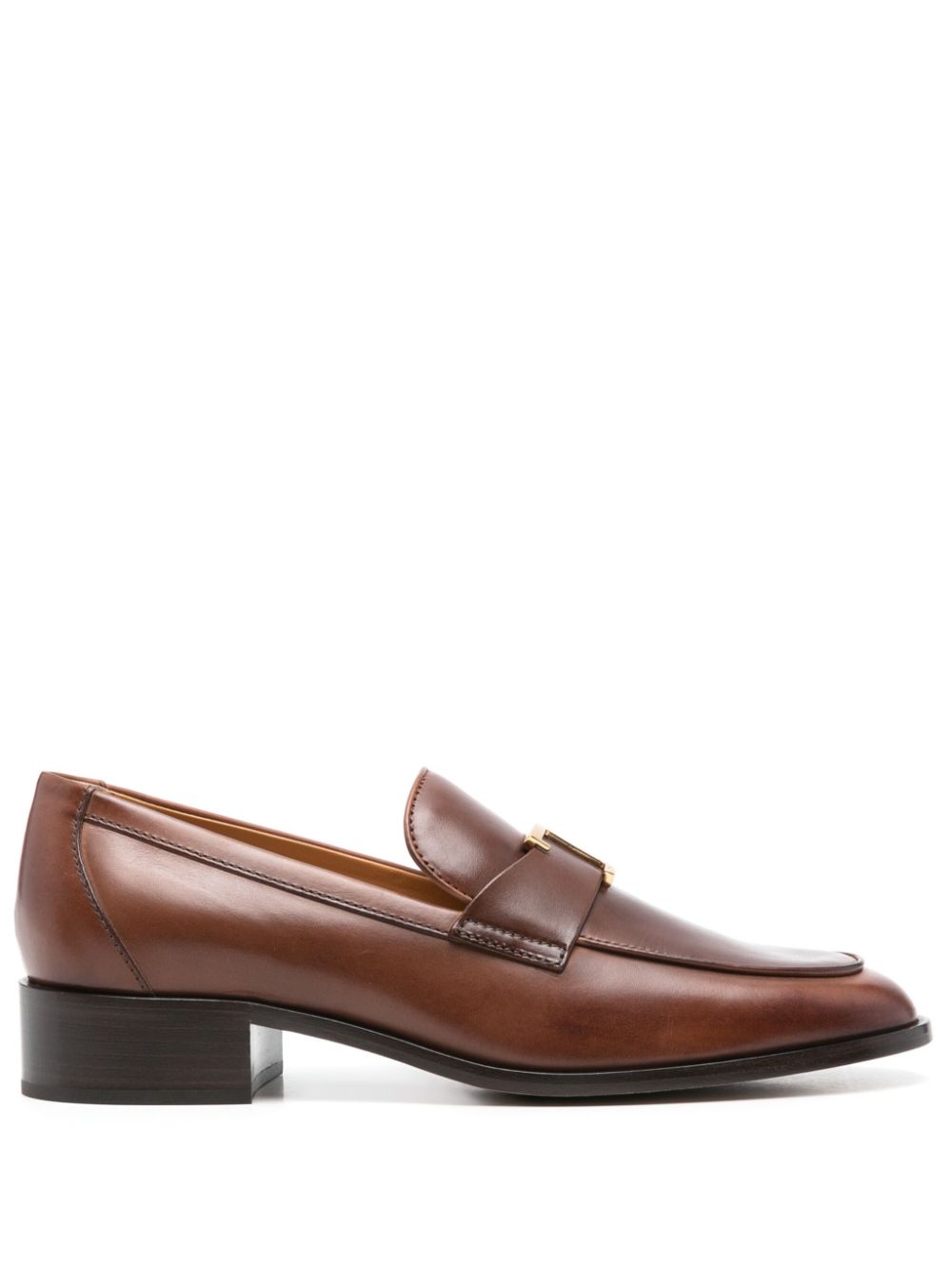 Tod'S Flat shoes Brown leather