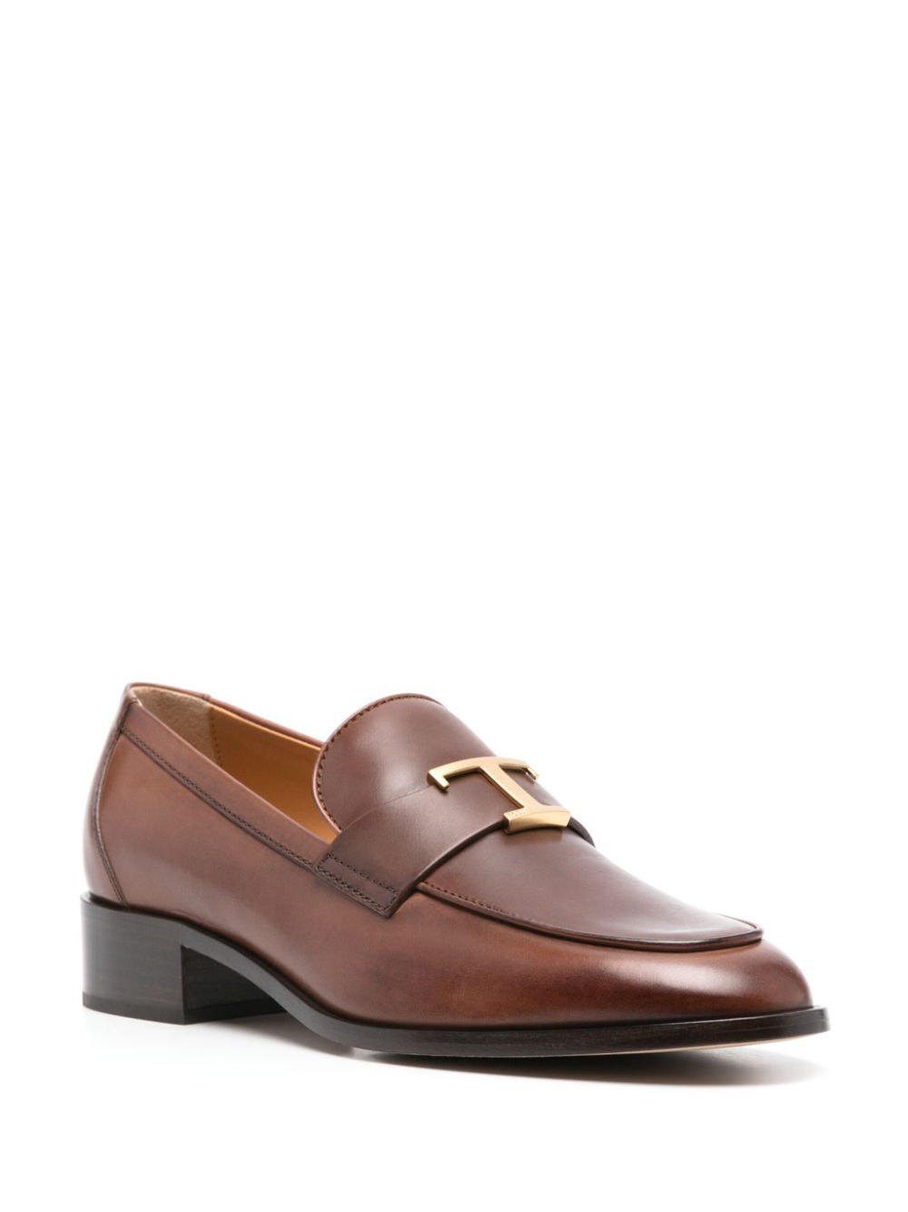 Tod'S Flat shoes Brown leather