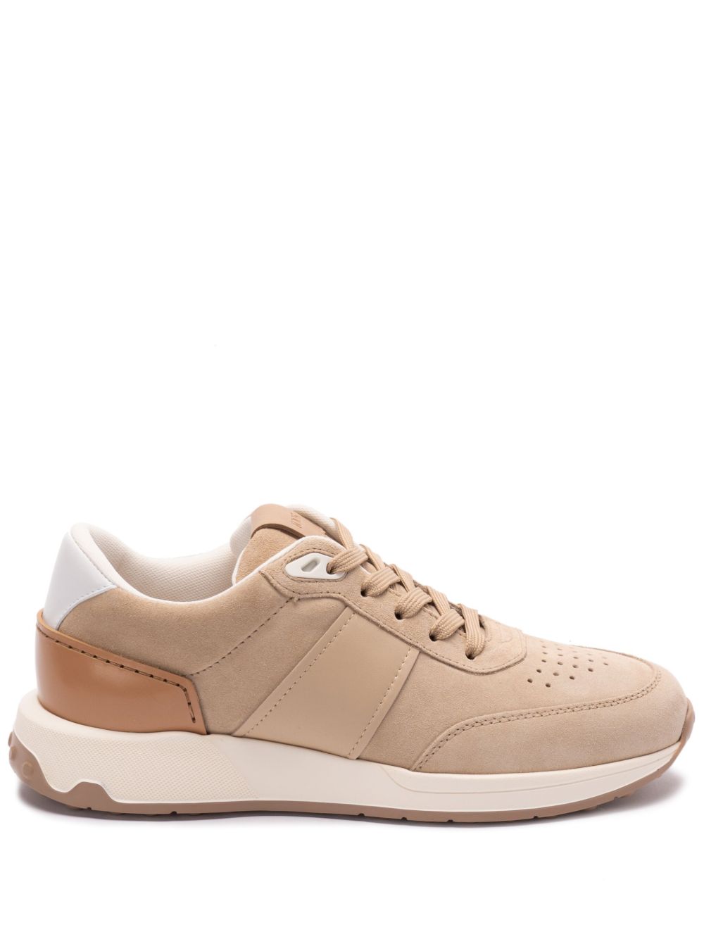 Tod'S Sneakers Beige with perforated detailing