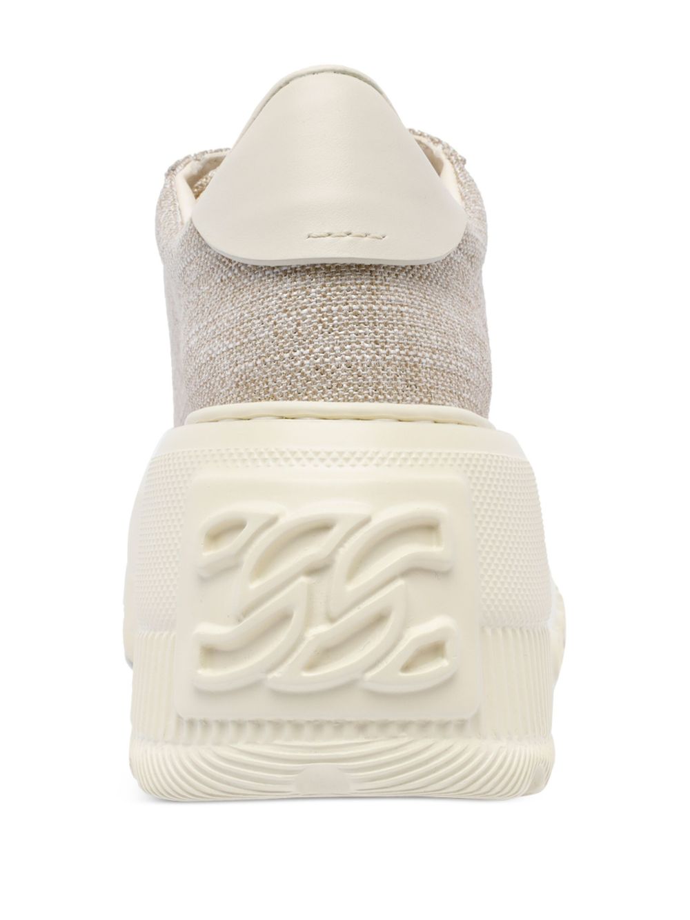 Casadei Sneakers Golden with chunky sole