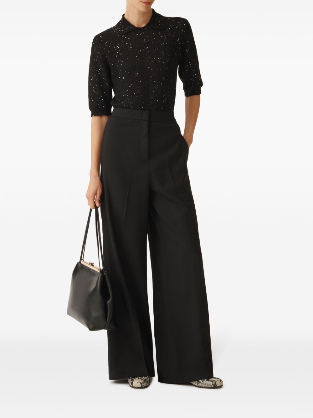 Fabiana Filippi mohair sweater with sequins