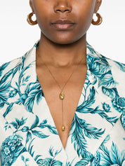 FRS . Chemise Otrera en soie fleurie