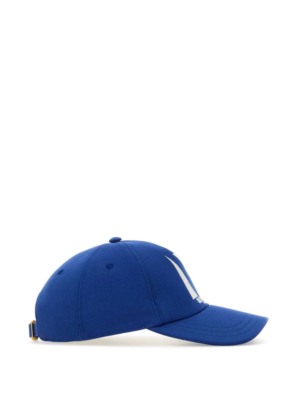 Valentino Garavani Chapeaux Casquette en coton bleu
