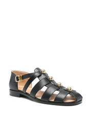 Valentino Garavani Sandals Black leather