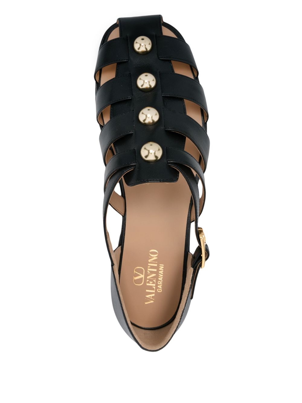 Valentino Garavani Sandals Black leather