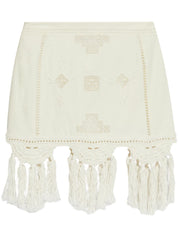 Isabel Marant Skirts White cotton mini skirt