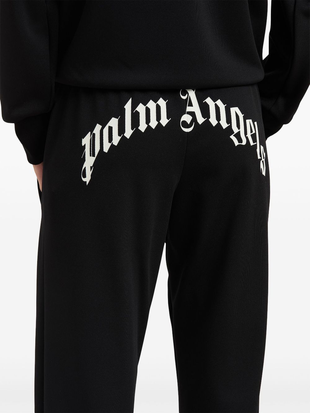 Pantalon Palm Angels noir coupe décontractée
