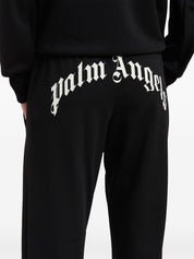 Pantalon Palm Angels noir coupe décontractée