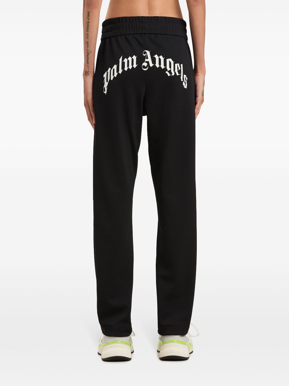 Pantalon Palm Angels noir coupe décontractée