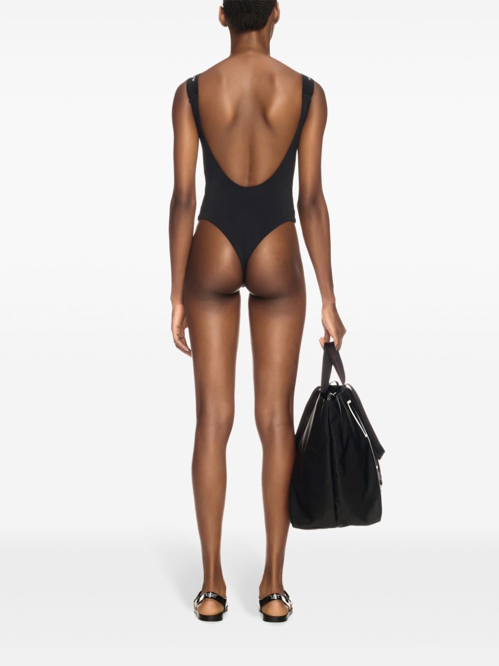 Off White Sea clothing Black swimsuit