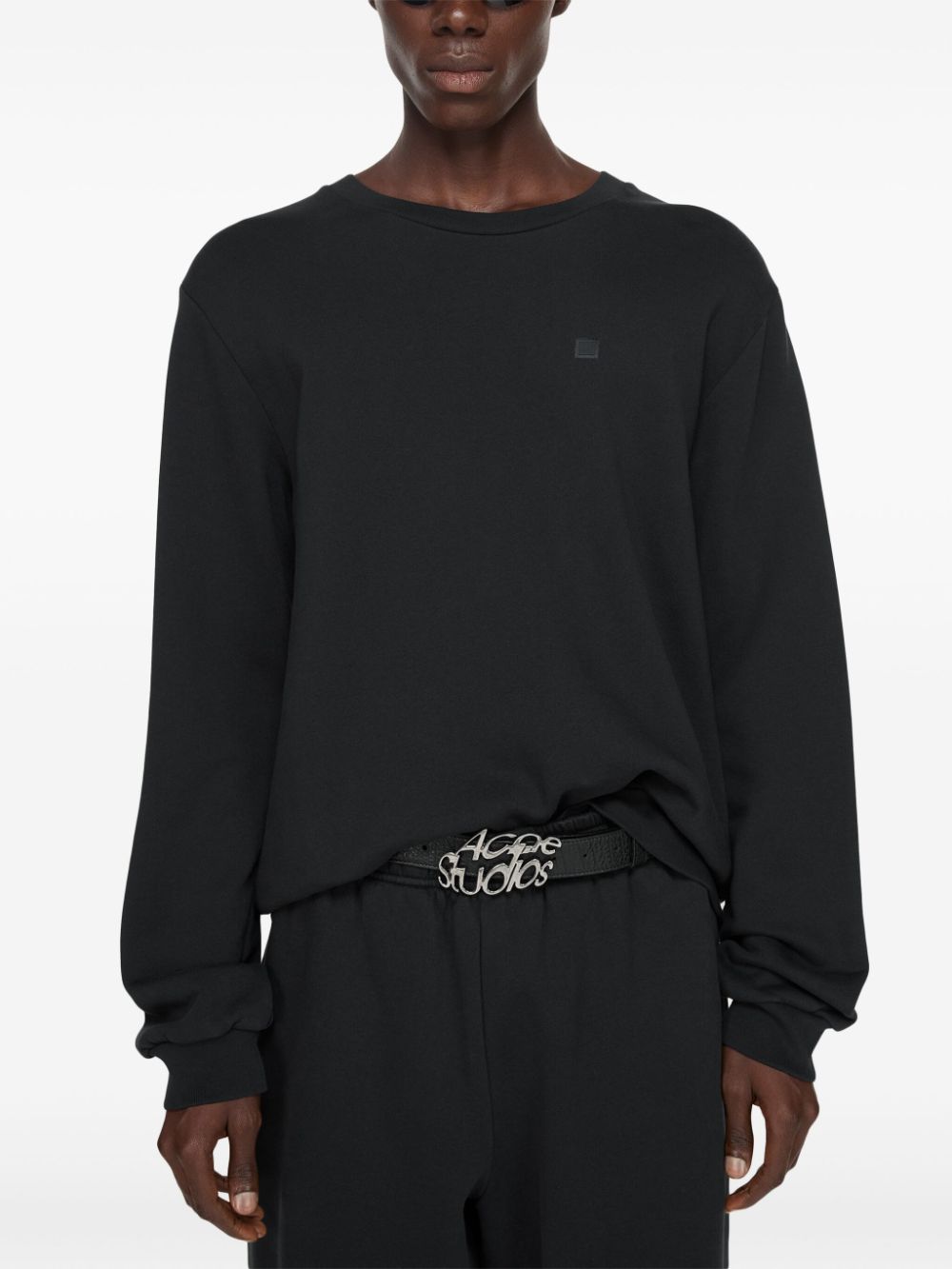 Acne Sweaters Black — Unisex Fit Sweater