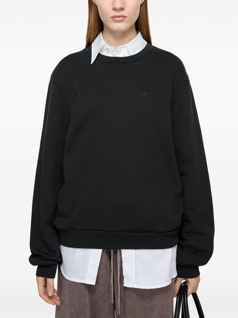 Acne Sweaters Black — Unisex Fit Sweater