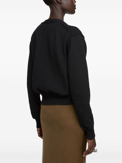 Acne Sweaters Black — Unisex Fit Sweater
