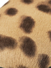 Jimmy Choo With Heel Brown calf hair sandals