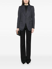 Tom Ford Pinstripe single-breasted blazer in wool