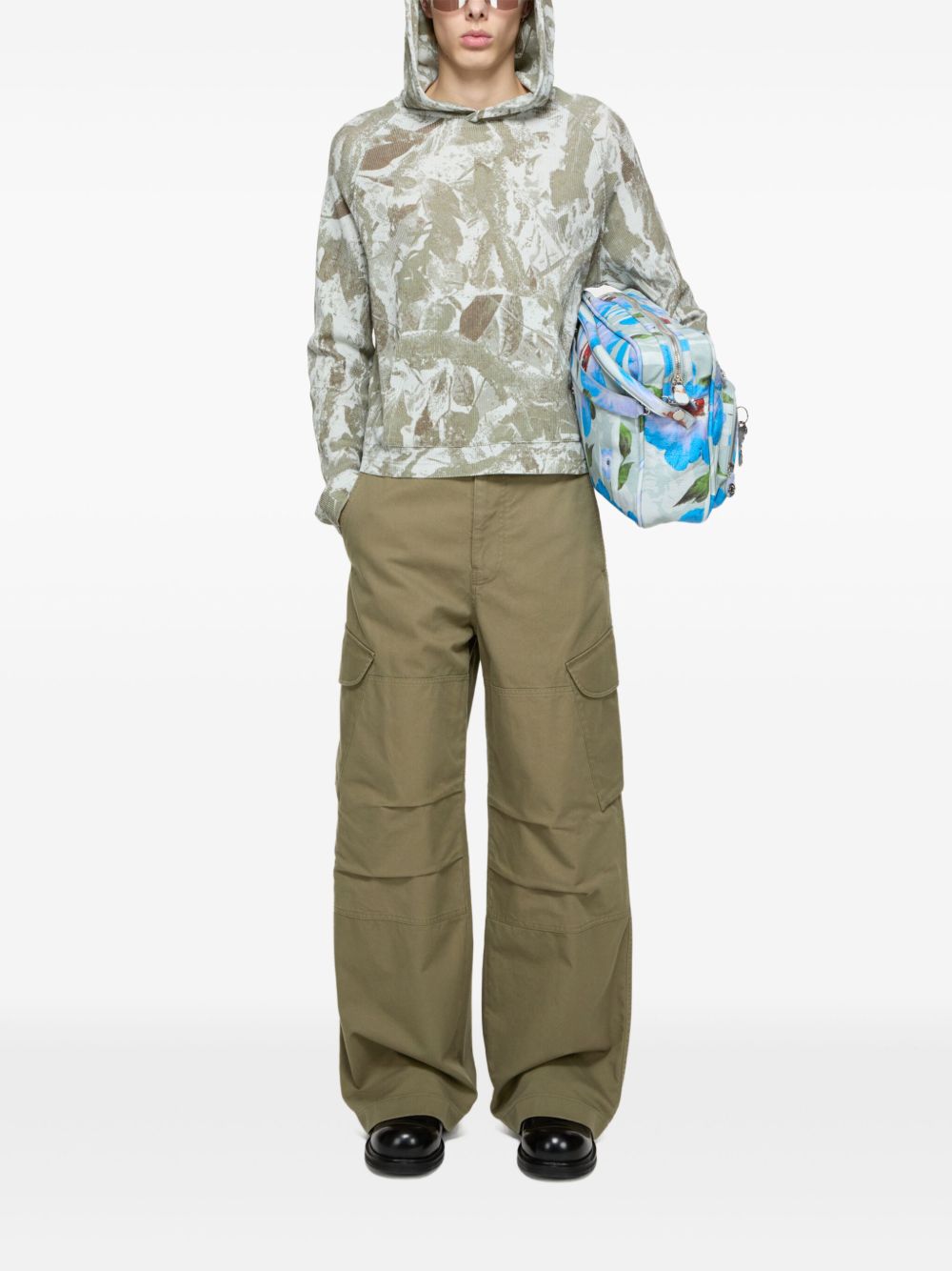 Pantalon vert Acne Studios avec poches cargo