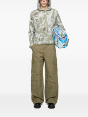 Pantalon vert Acne Studios avec poches cargo