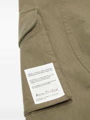 Pantalon vert Acne Studios avec poches cargo