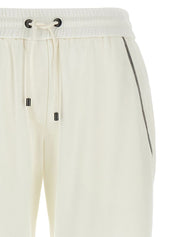 Brunello Cucinelli Trousers in White
