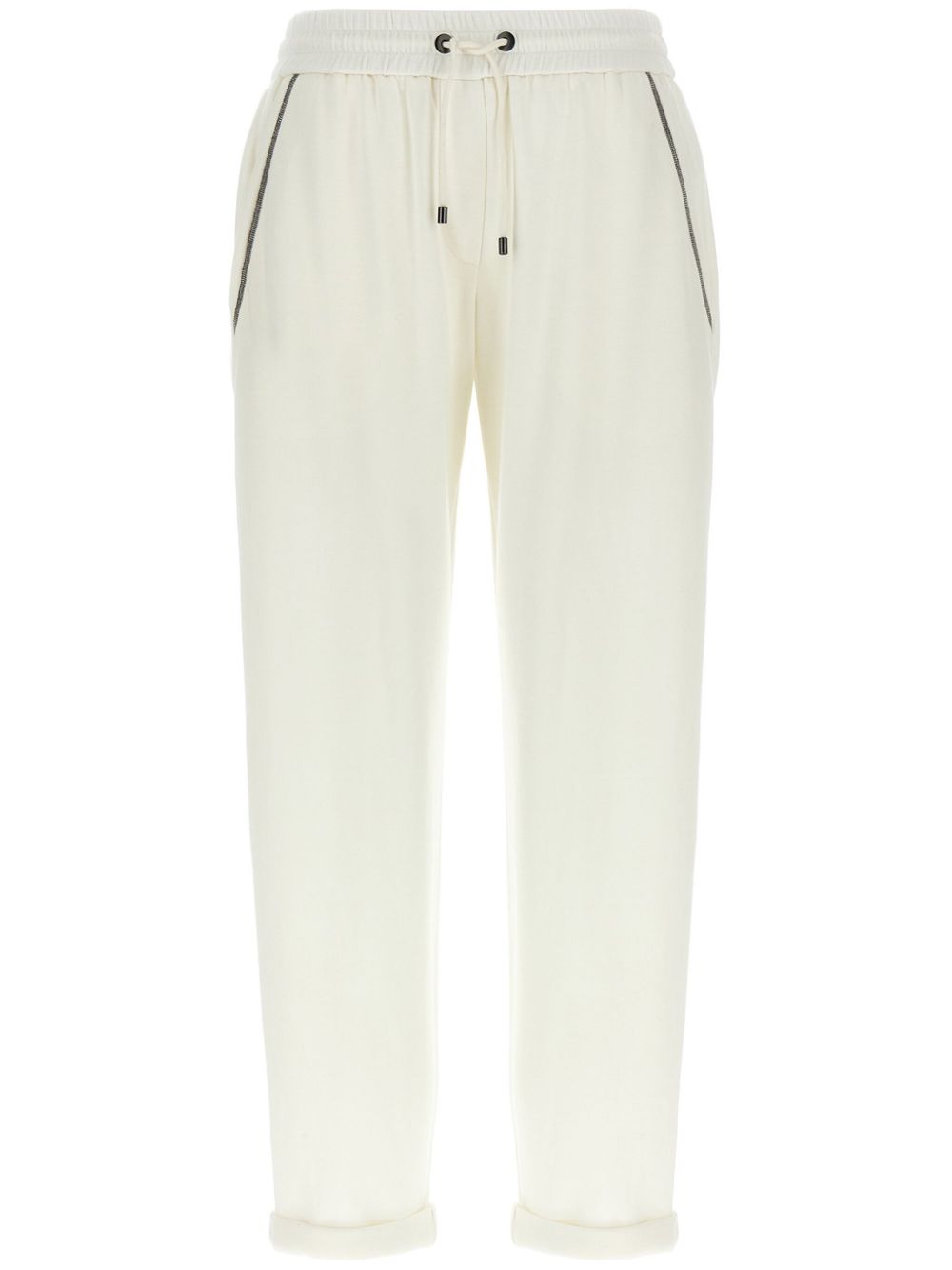 Brunello Cucinelli Trousers in White