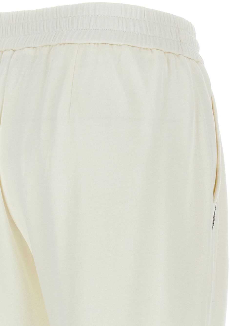 Brunello Cucinelli Trousers in White