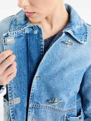 Fay Coats Clear Blue denim jacket