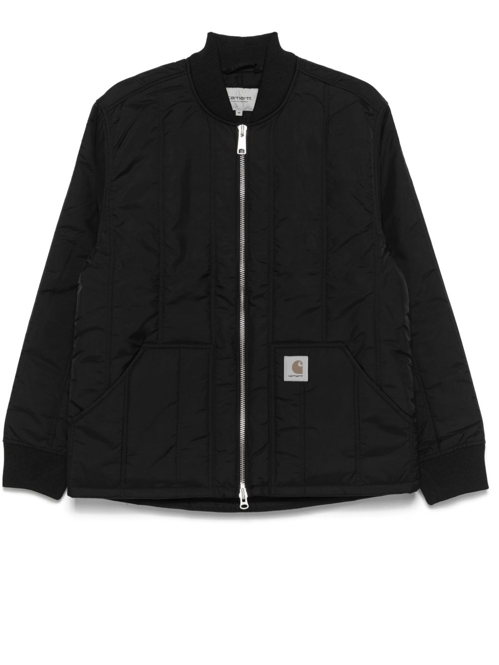 Carhartt Wip Pre Jackets Black with zip fastening