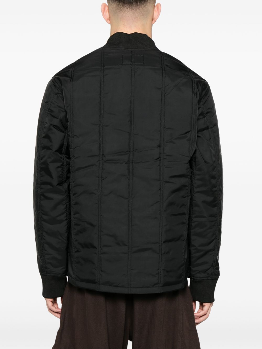 Carhartt Wip Pre Jackets Black with zip fastening