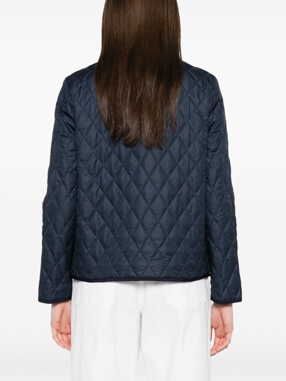 Fay Jackets Blue quilted jacket