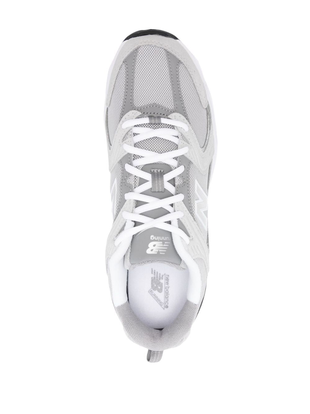 New Balance Sneakers Clear Blue calf suede