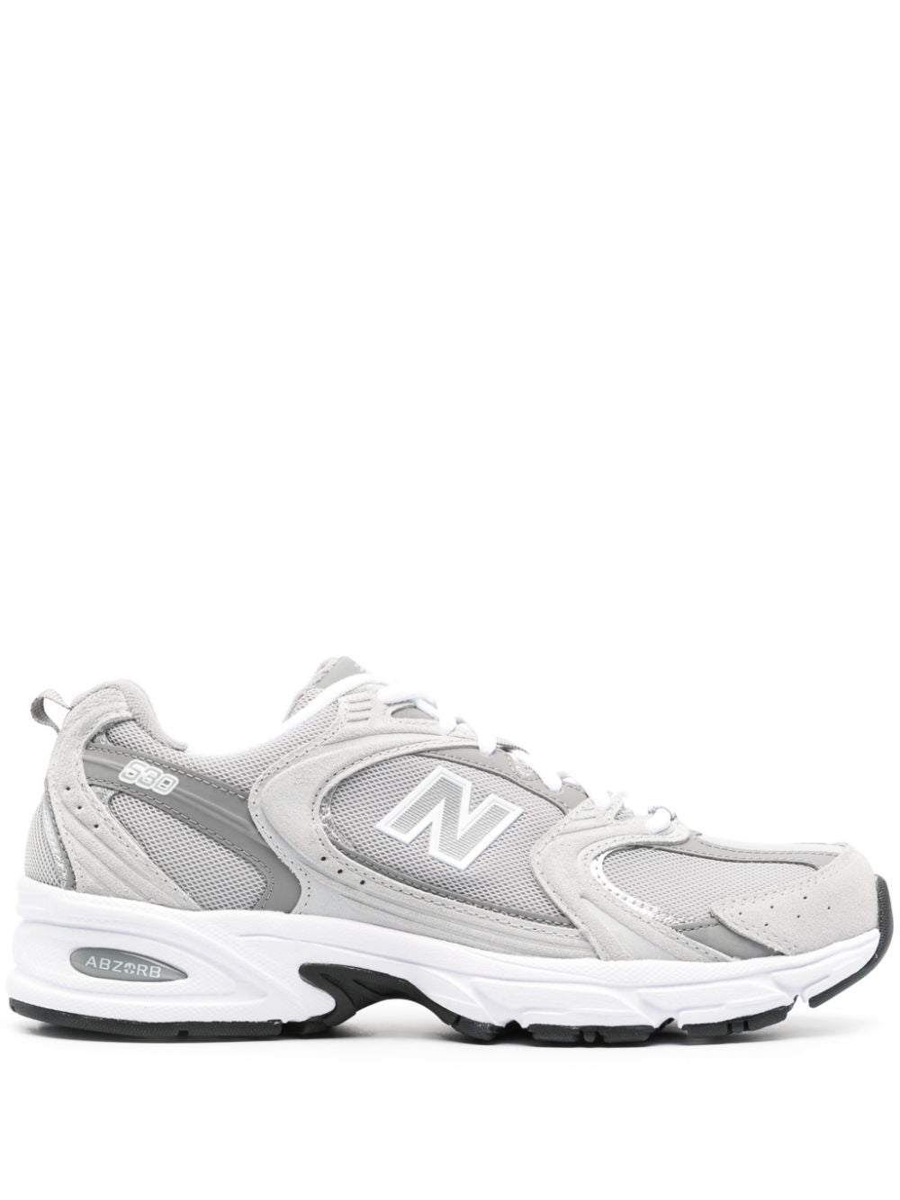 New Balance Sneakers Clear Blue calf suede