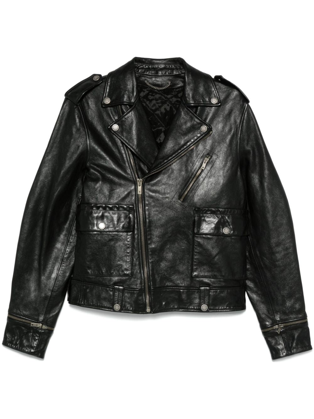 Golden Goose Jackets Black zip fastening